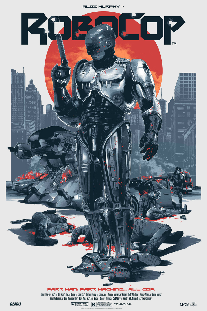 Illustration for article titled RoboCop Looks Better Than Ever in These Awesome New Posters